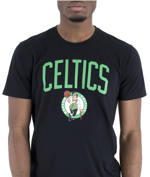 New Era - NBA T-Shirt - Boston Celtics - S bis 3XL - für Männer - Größe S - schwarz