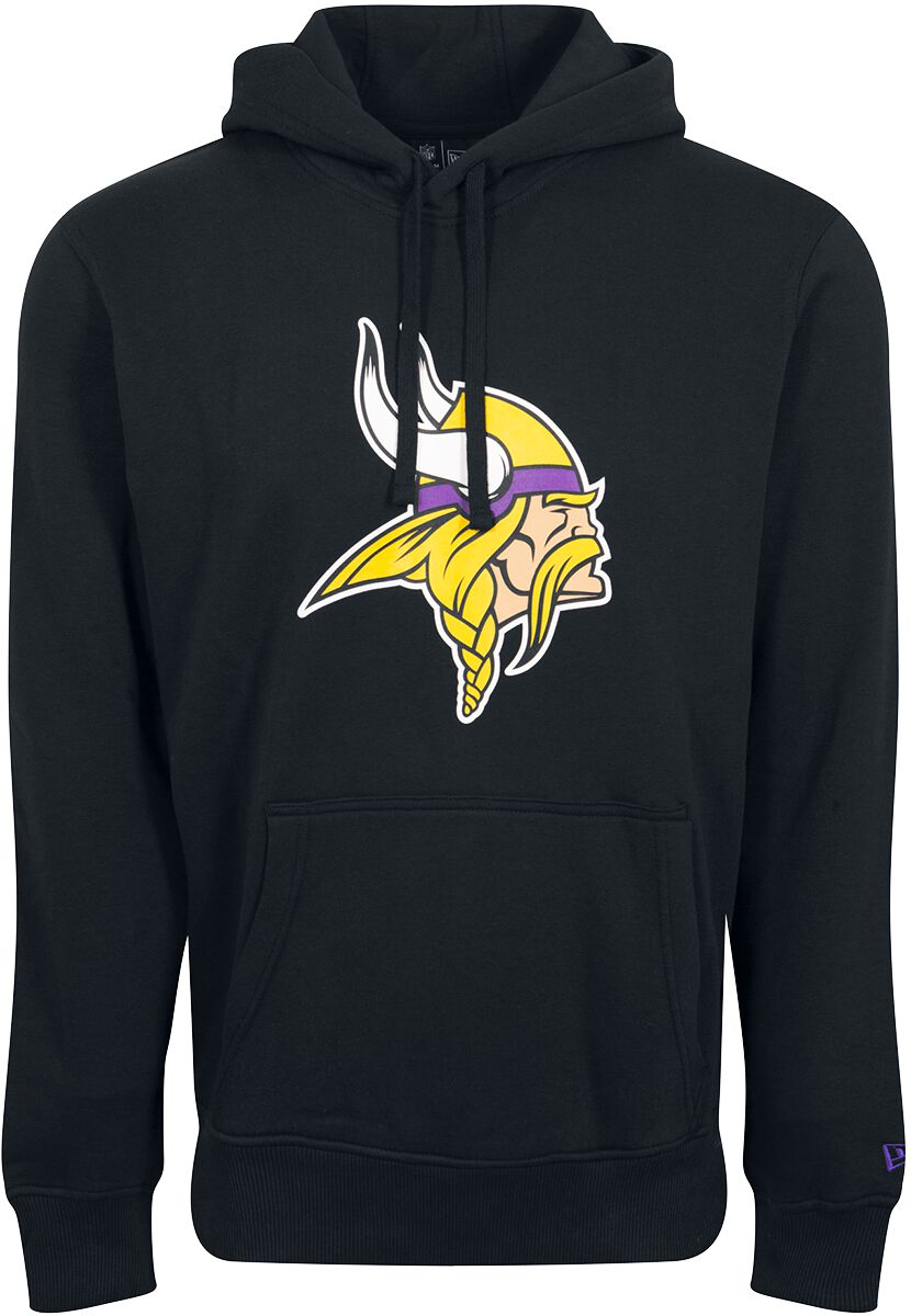 New Era - NFL Kapuzenpullover - Minnesota Vikings - S bis M - für Männer - Größe S - schwarz