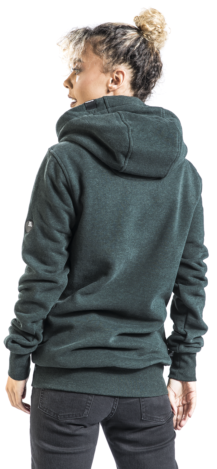 Alife and Kickin SarahAK A Sweat Kapuzenpullover dunkelgrün