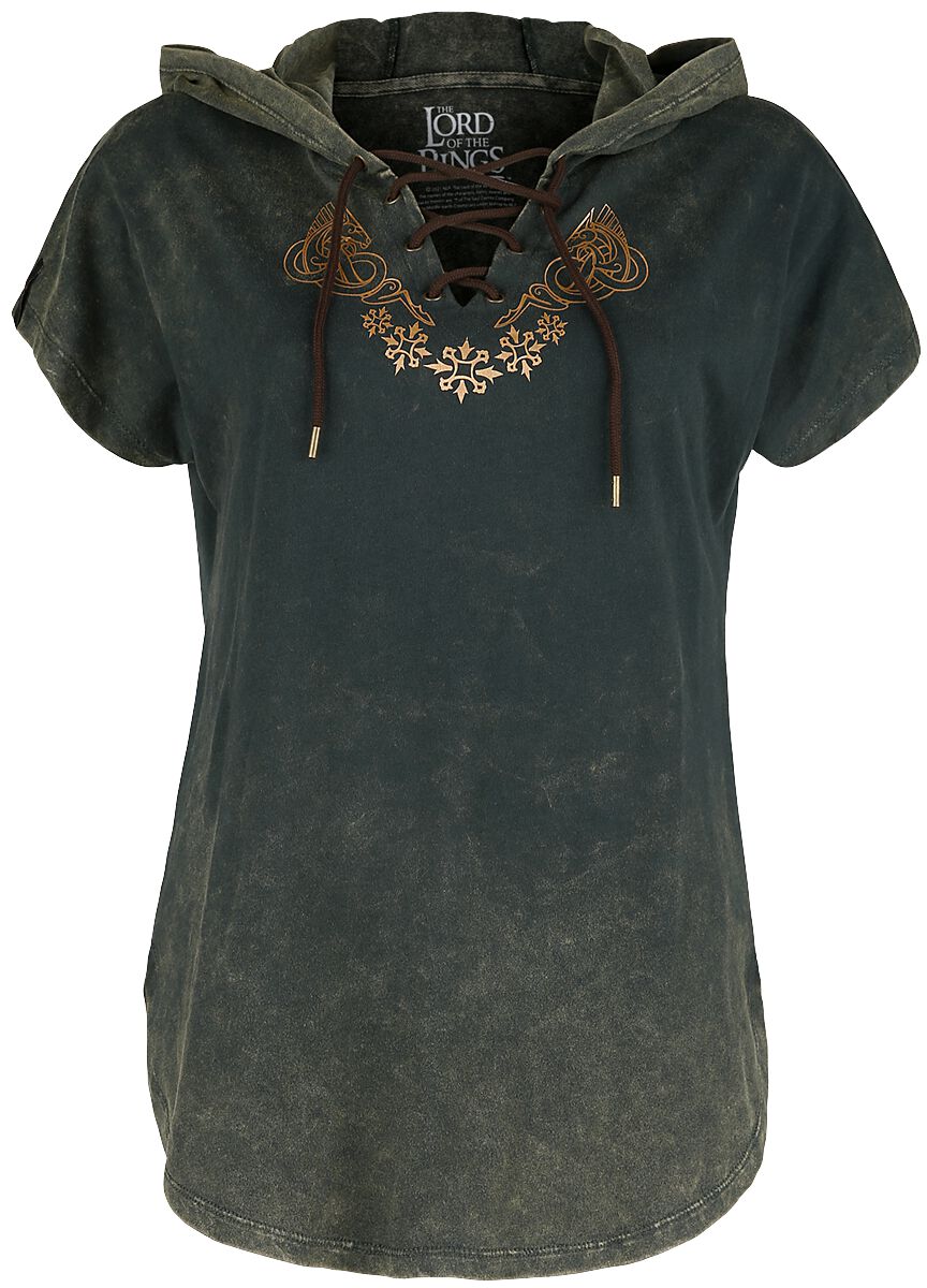 Der Herr der Ringe T-Shirt - Rohan - S bis XXL - für Damen - Größe L - dunkelgrün  - EMP exklusives Merchandise!