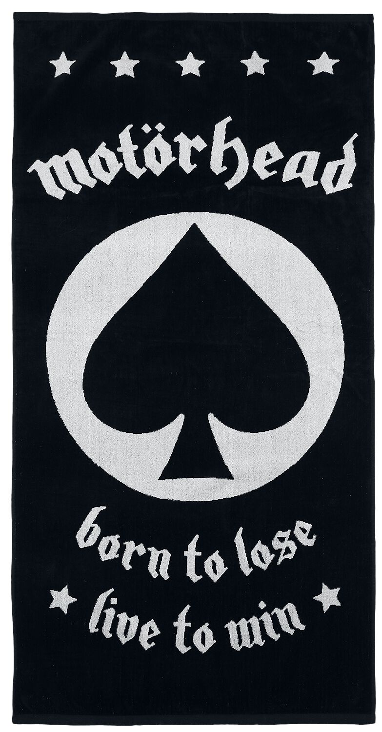 Motörhead Born To Lose Handtuch multicolor Motörhead Born To Lose Handtuch multicolor