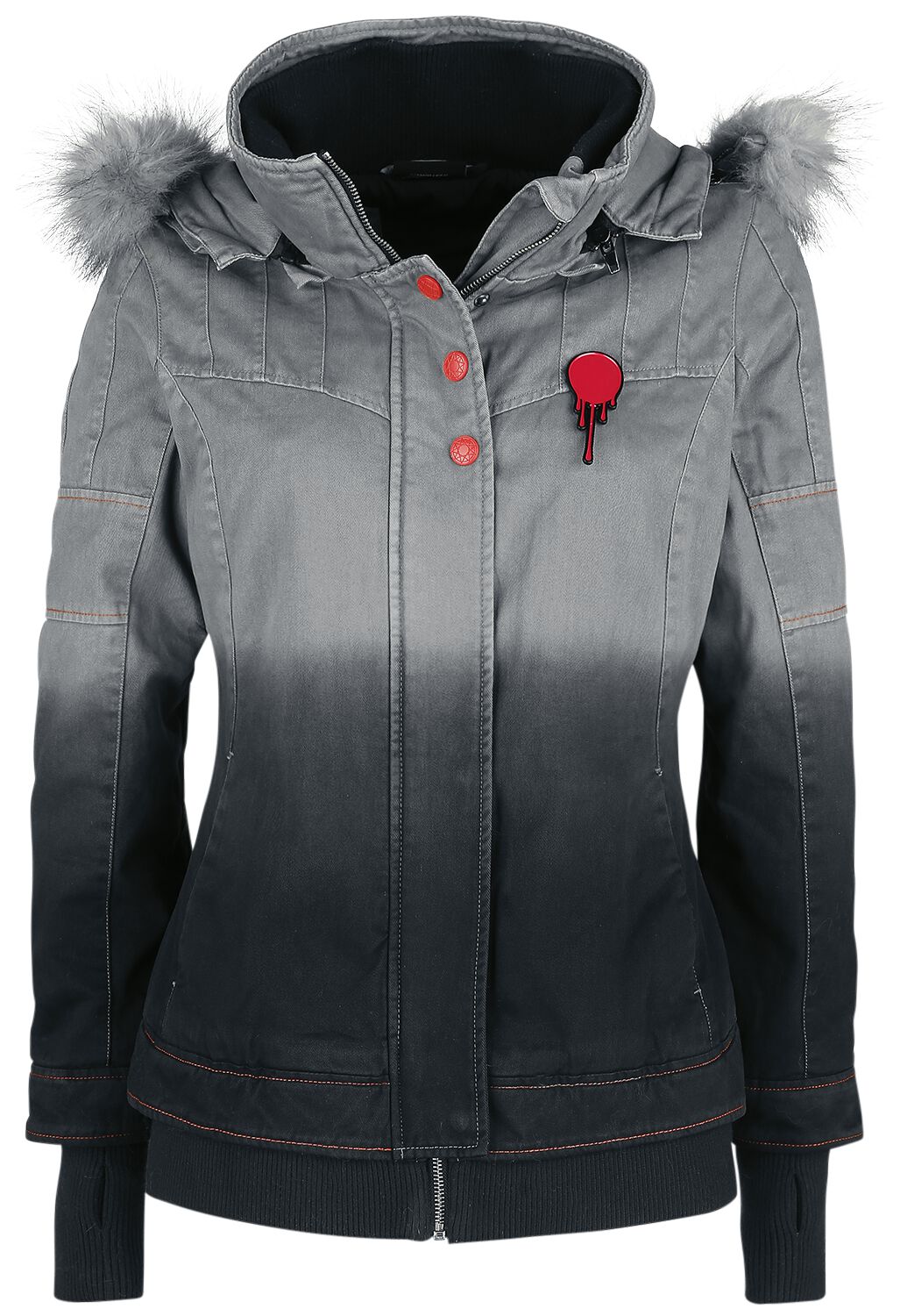 IT Chapter 2 - Pennywise Winter Jacket grey