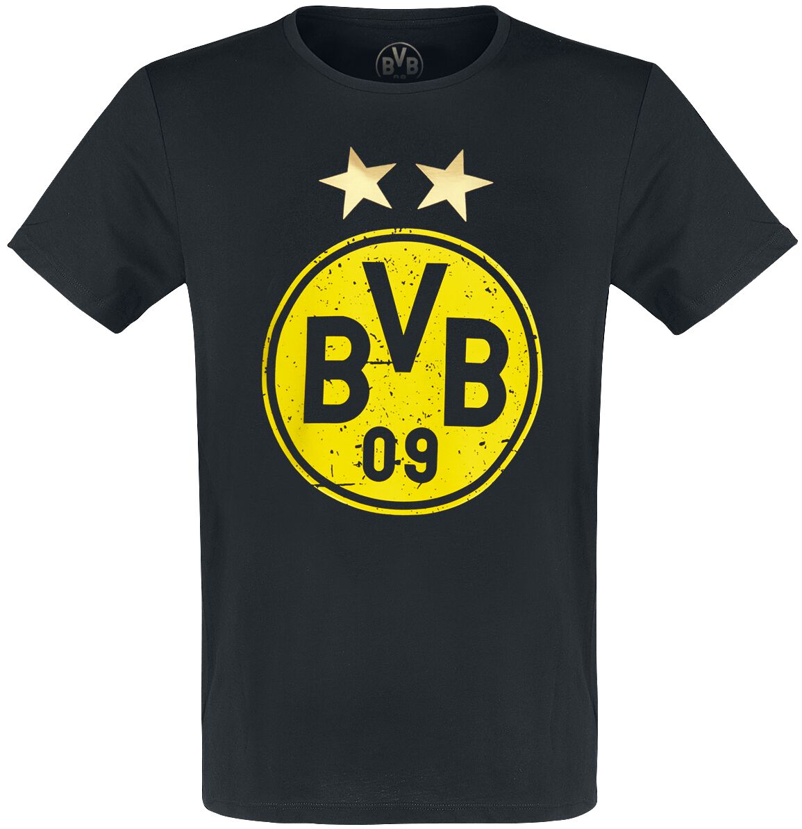 Borussia Dortmund T-Shirt - Logo - 4XL - für Männer - Größe 4XL - schwarz