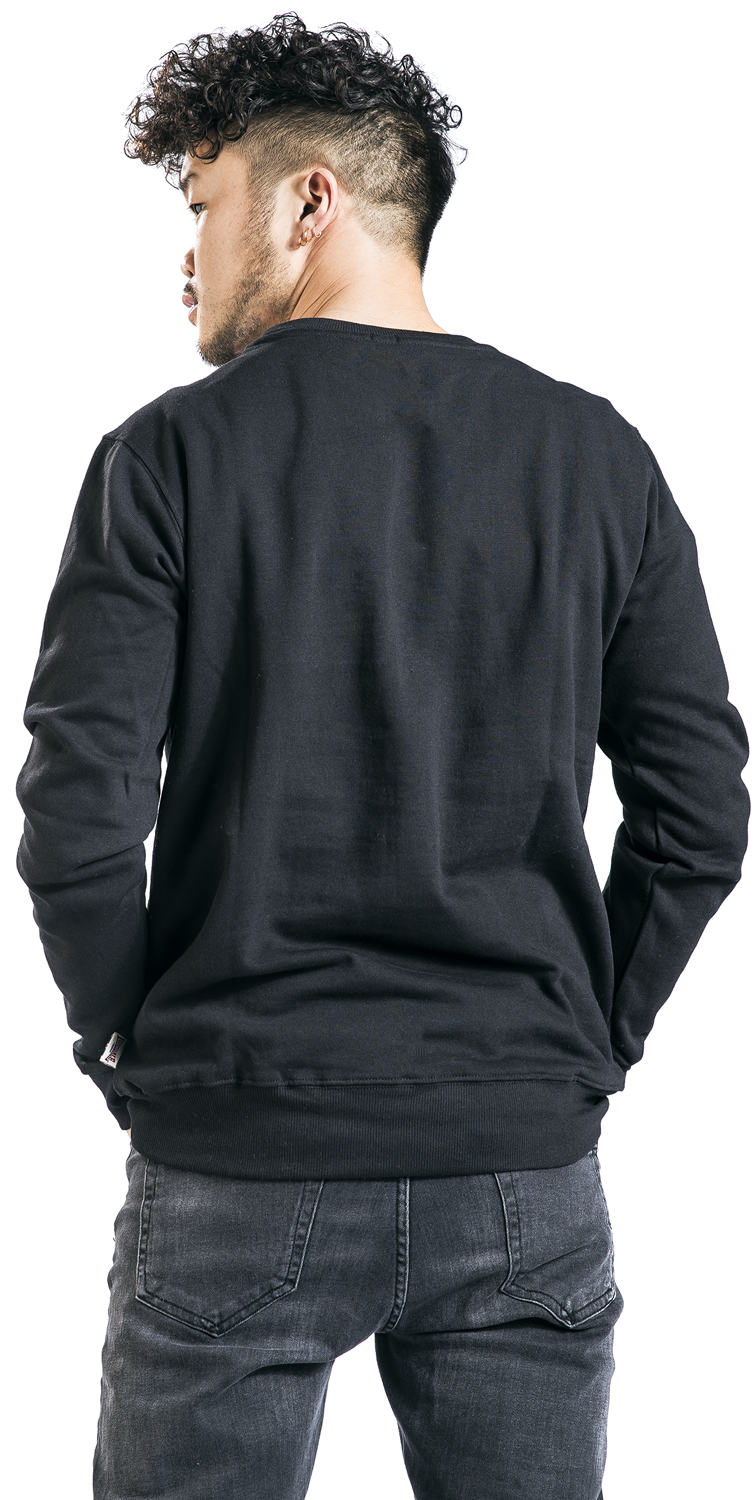 Lonsdale London Lympstone Sweatshirt schwarz