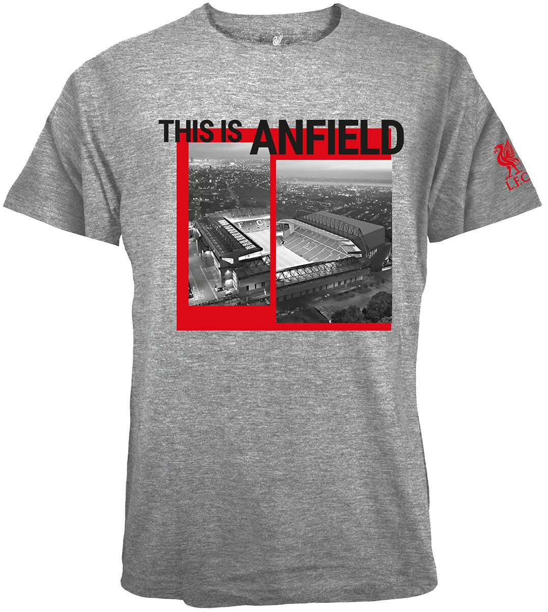 Image of FC Liverpool This Is Anfield T-Shirt grau