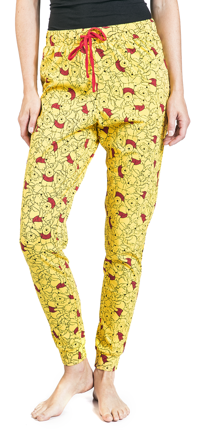 Winnie The Pooh Free Hugs Pyjama-Hose gelb