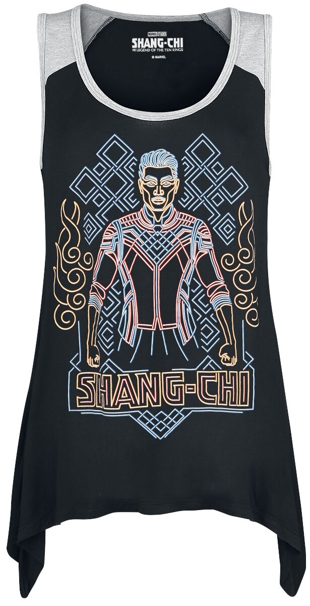 Shang-Chi and the Legend of the Ten Rings Neon Top black grey