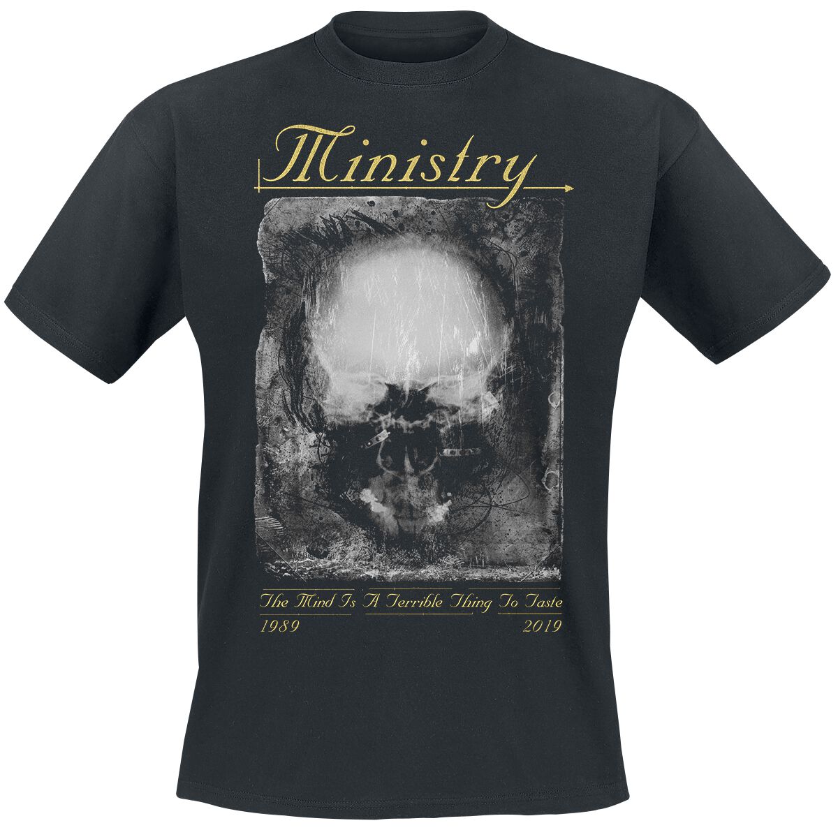 Image of Ministry Mind Anniversary T-Shirt schwarz