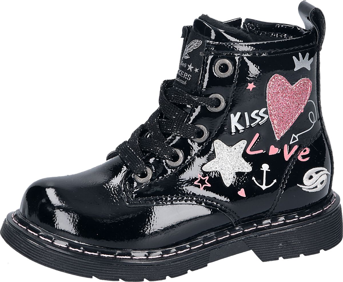 Levně Dockers by Gerli Boty Kiss & Love Dětské boty černá
