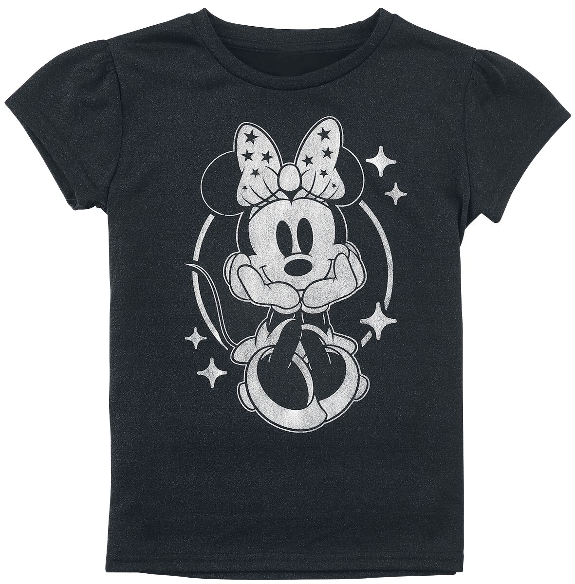 Mickey Mouse Minnie - Smile T-Shirt black