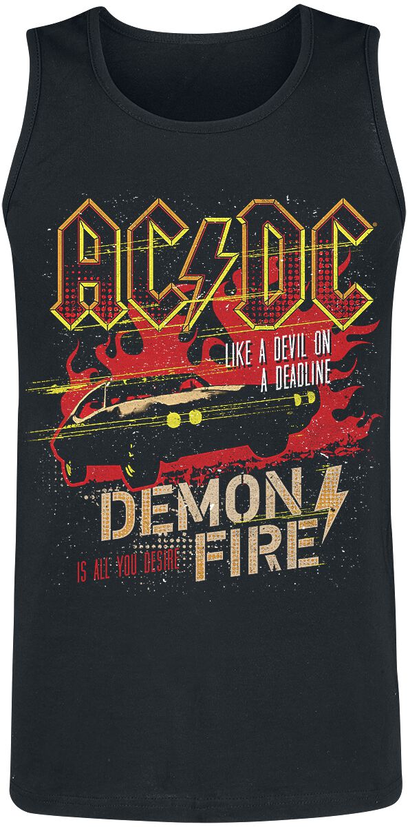 Image of AC/DC Demon Fire Tank-Top schwarz