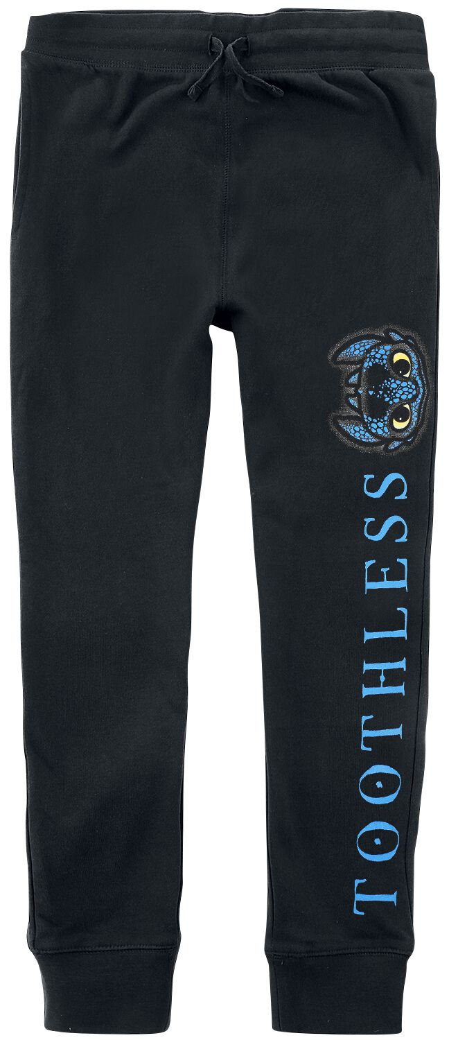 How to Train Your Dragon Kids - Toothless Tracksuit Trousers black