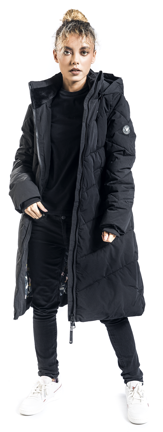 Ragwear Rebelka Parka schwarz