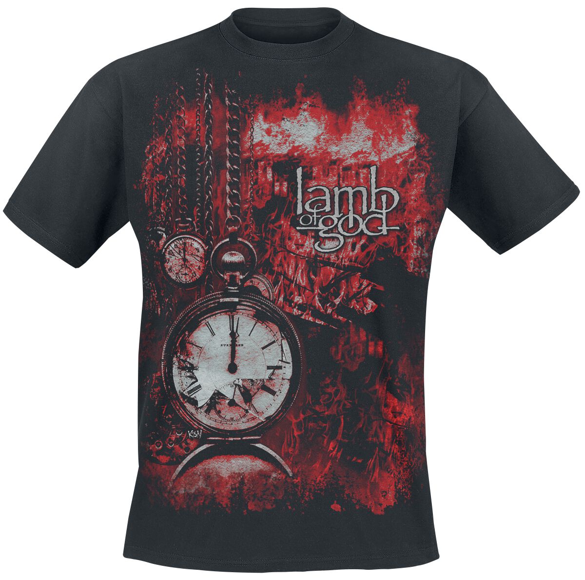 Image of Lamb Of God Live In Richmond T-Shirt schwarz