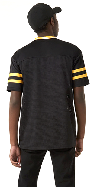 New Era - NFL T-Shirt - Pittsburgh Steelers Oversized Tee - S - für Männer - Größe S - schwarz