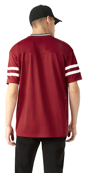 New Era - NFL T-Shirt - San Francisco 49ers Oversized Tee - S bis XXL - für Männer - Größe M - rot