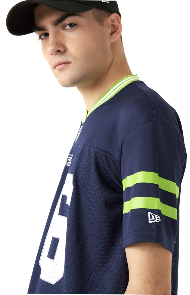 New Era - NFL Seattle Seahawks Oversized Tee T-Shirt dunkelblau