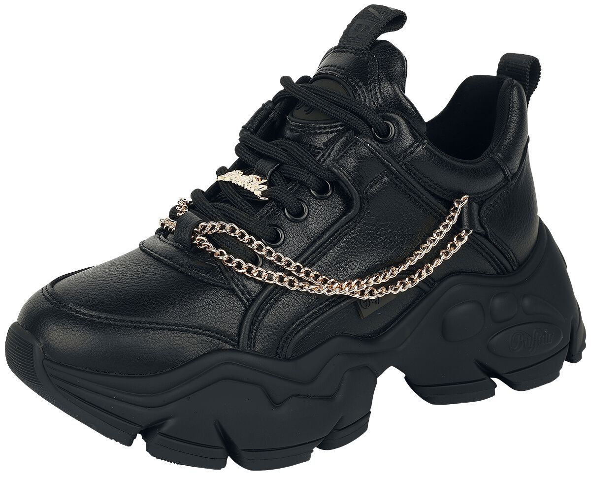 Buffalo Binary Chain Sneaker schwarz