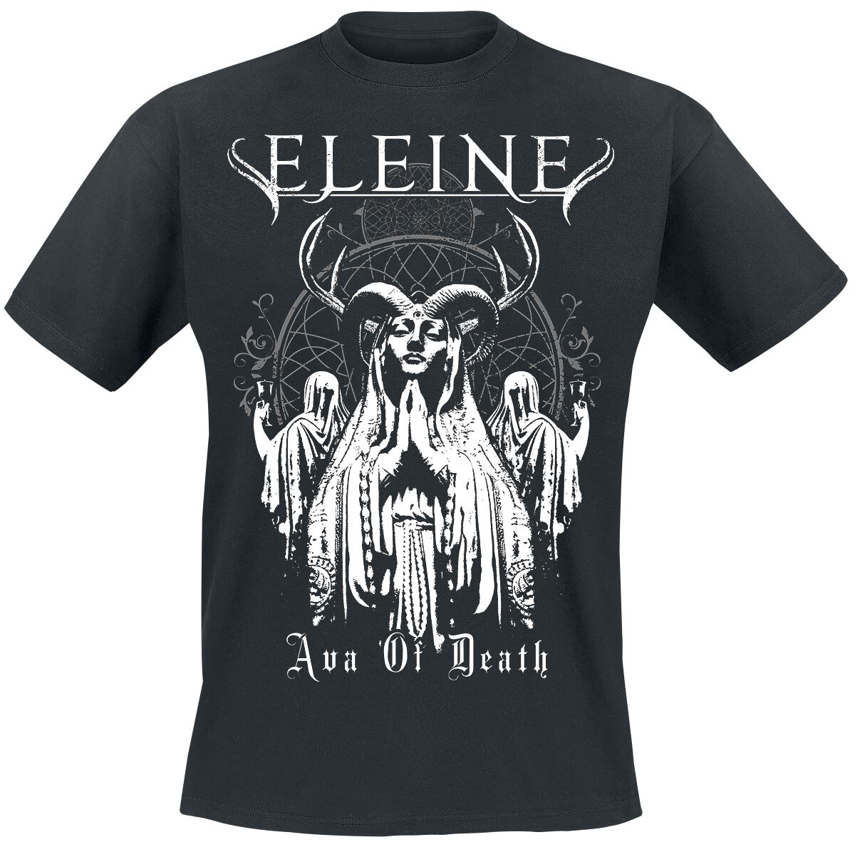 Image of Eleine Ava Of Death T-Shirt schwarz