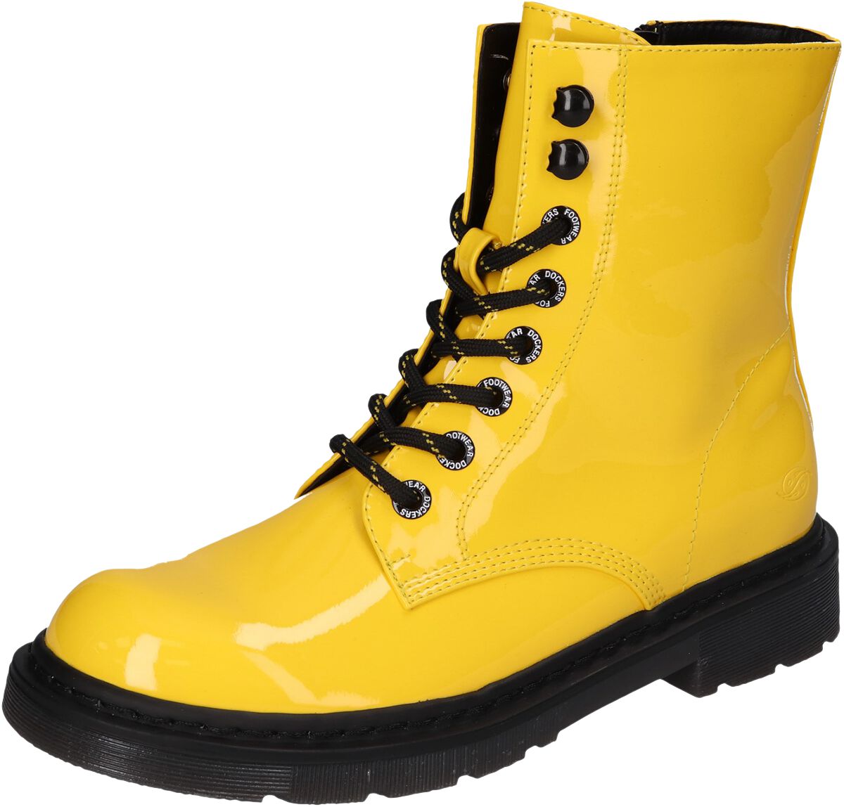 Dockers by Gerli Schnürboots Boot gelb