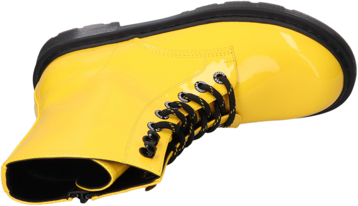 Dockers by Gerli Schnürboots Boot gelb