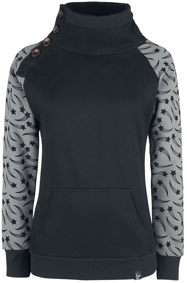 Forplay Sweatshirt - Elise - S bis XXL - für Damen - Größe M - schwarz