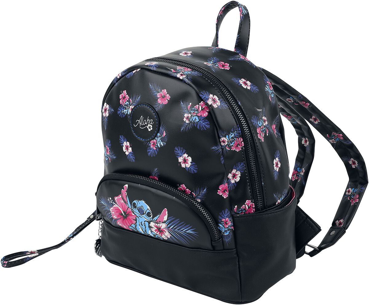 Lilo and Stitch Blumen Mini Rucksack multicolor  - Onlineshop EMP