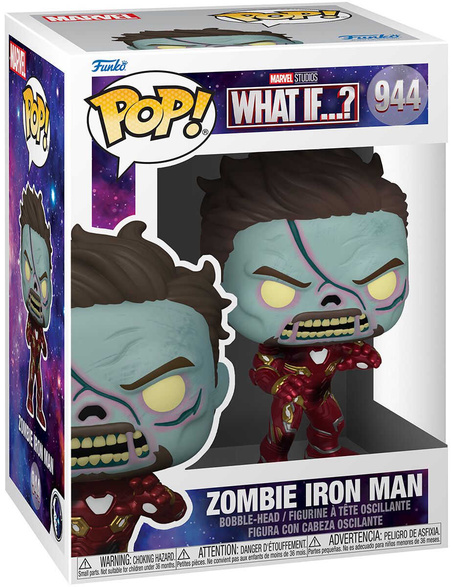 What If...? Zombie Iron Man Vinyl Figure 944 Funko Pop! multicolor