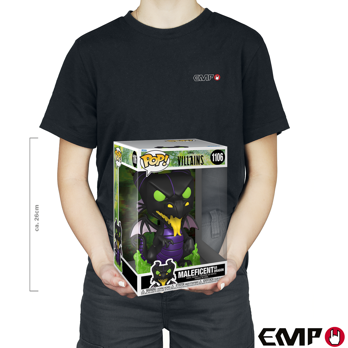 Thumbnail - Maleficent Maleficent Dragon (Jumbo Pop!) Vinyl Figur 1106 Funko Pop! multicolor