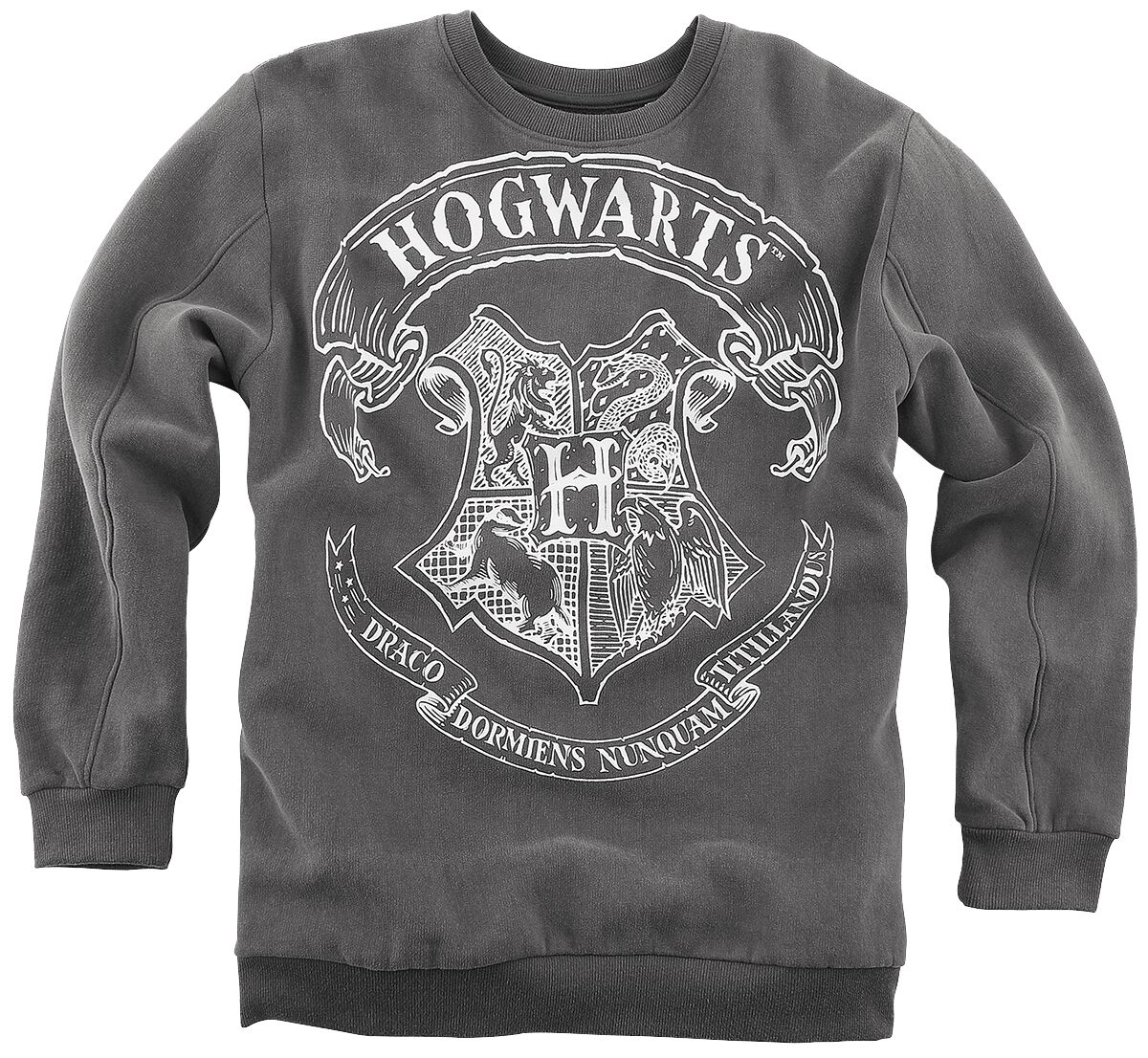 Sweat-Shirt de Harry Potter - Enfants - Poudlard - 176 - pour filles - anthracite