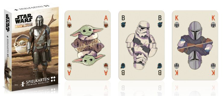Star Wars The Mandalorian - Spielkarten Kartenspiel multicolor