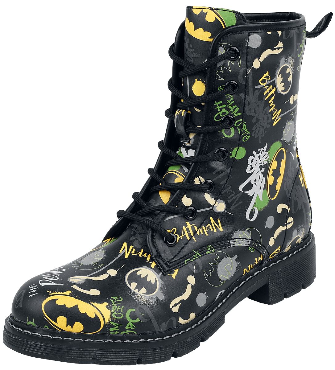 Batman - DC Comics Boot - Gotham - EU38 - für Damen - Größe EU38 - allover  - EMP exklusives Merchandise!