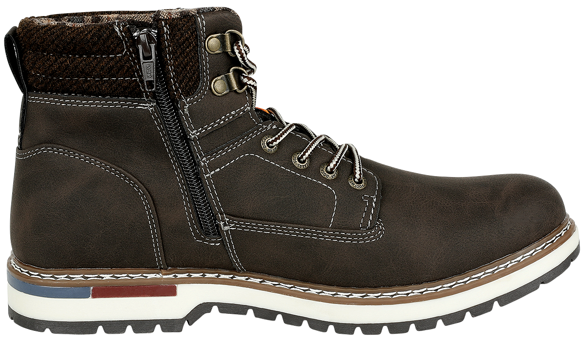 Dockers by Gerli 1973 Boot Schnürstiefel dunkelbraun