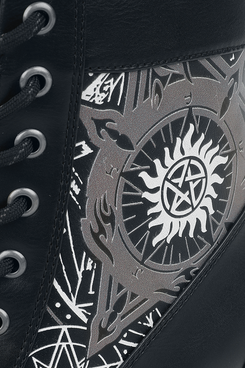 Supernatural Mandala Boot schwarz