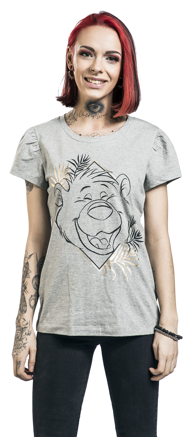 Das Dschungelbuch Baloo T-Shirt grau meliert - 60.02% Rabatt