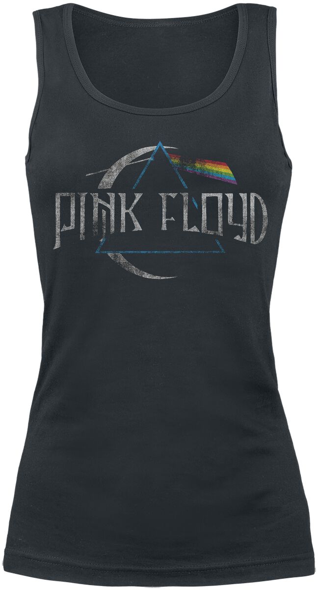 Top de Pink Floyd - Logo - S à XXL - pour Femme - noir