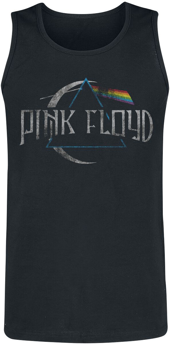 Levně Pink Floyd Logo Tank top černá