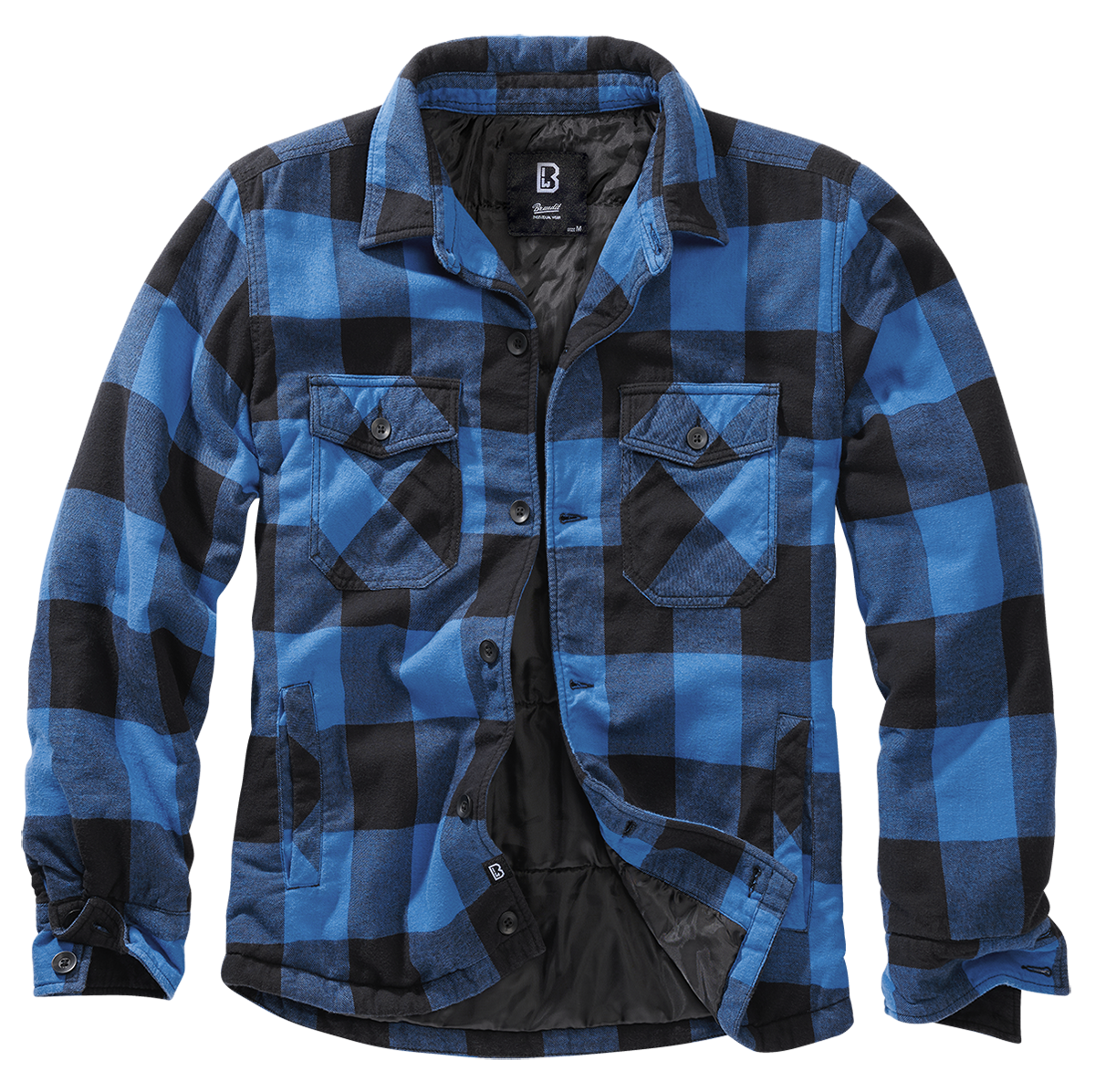 Brandit - Lumberjacket - Übergangsjacke - schwarz| blau