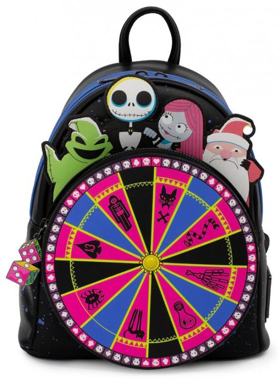 The Nightmare Before Christmas Loungefly - Oogie Boogie Wheel Mini backpacks multicolour