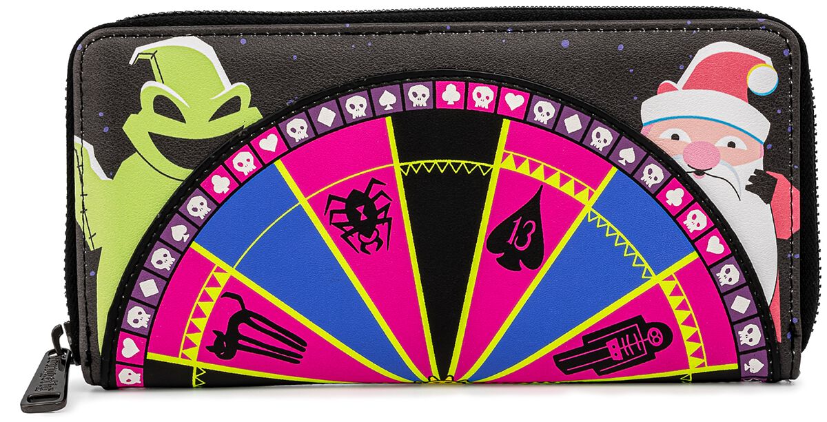 The Nightmare Before Christmas Loungefly – Oogie Boogie Wheel Geldbörse multicolor