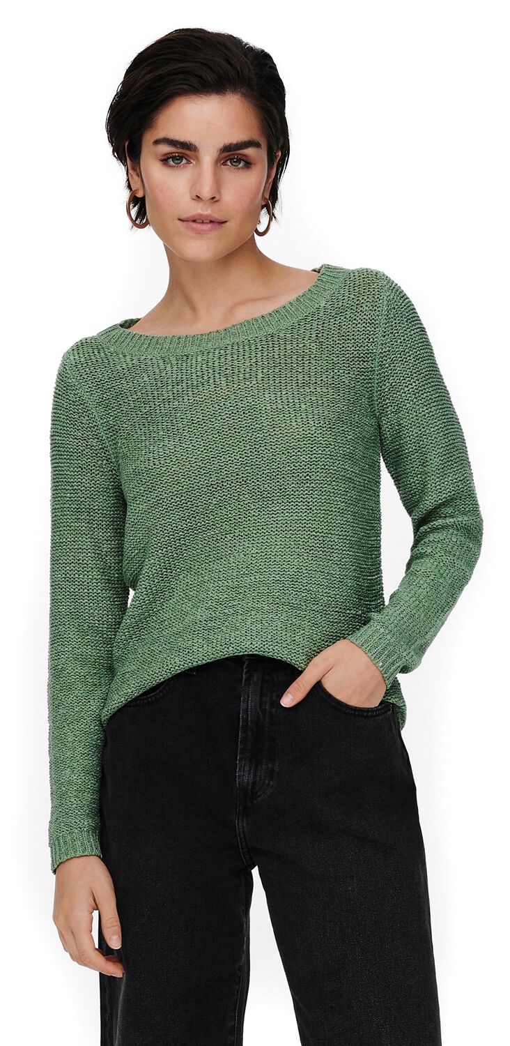 Only Geena Pullover Knit jumper green
