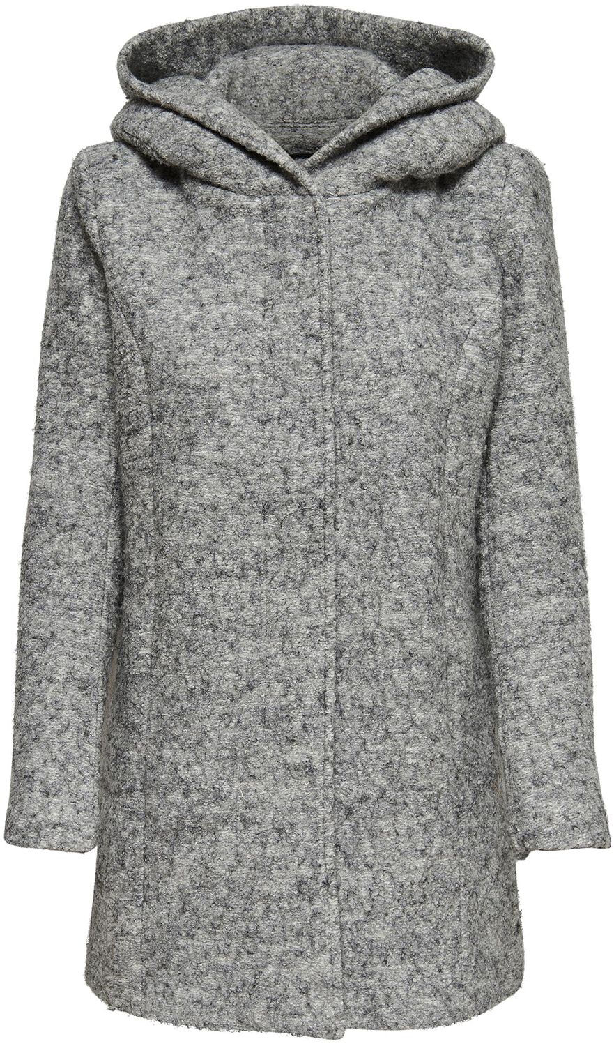 Image of Cappotti di Only - Sedona Boucle Wool Coat - XS a M - Donna - grigio