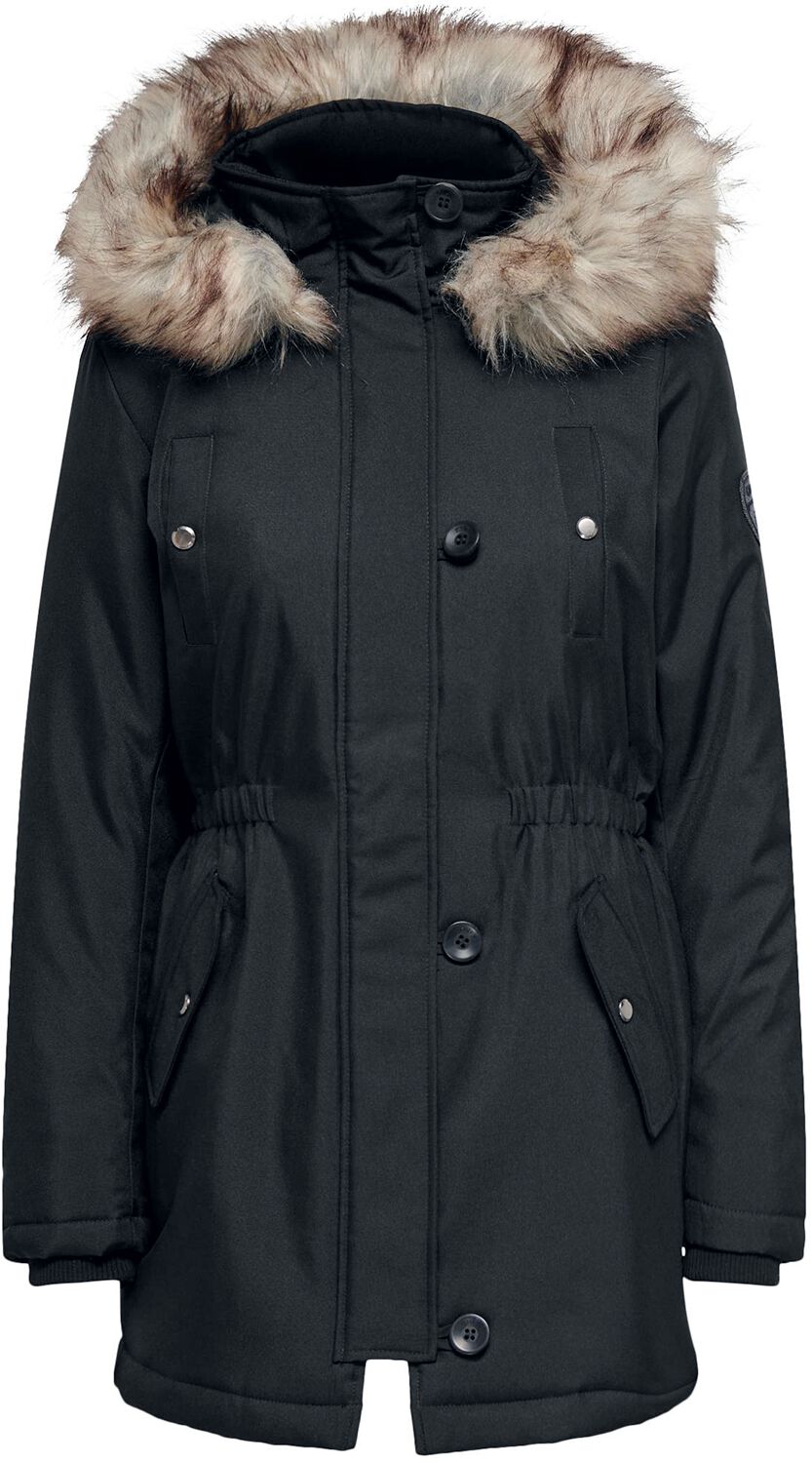 Image of Giacca invernale di Only - Iris Fur Winter Parka - XS a M - Donna - nero