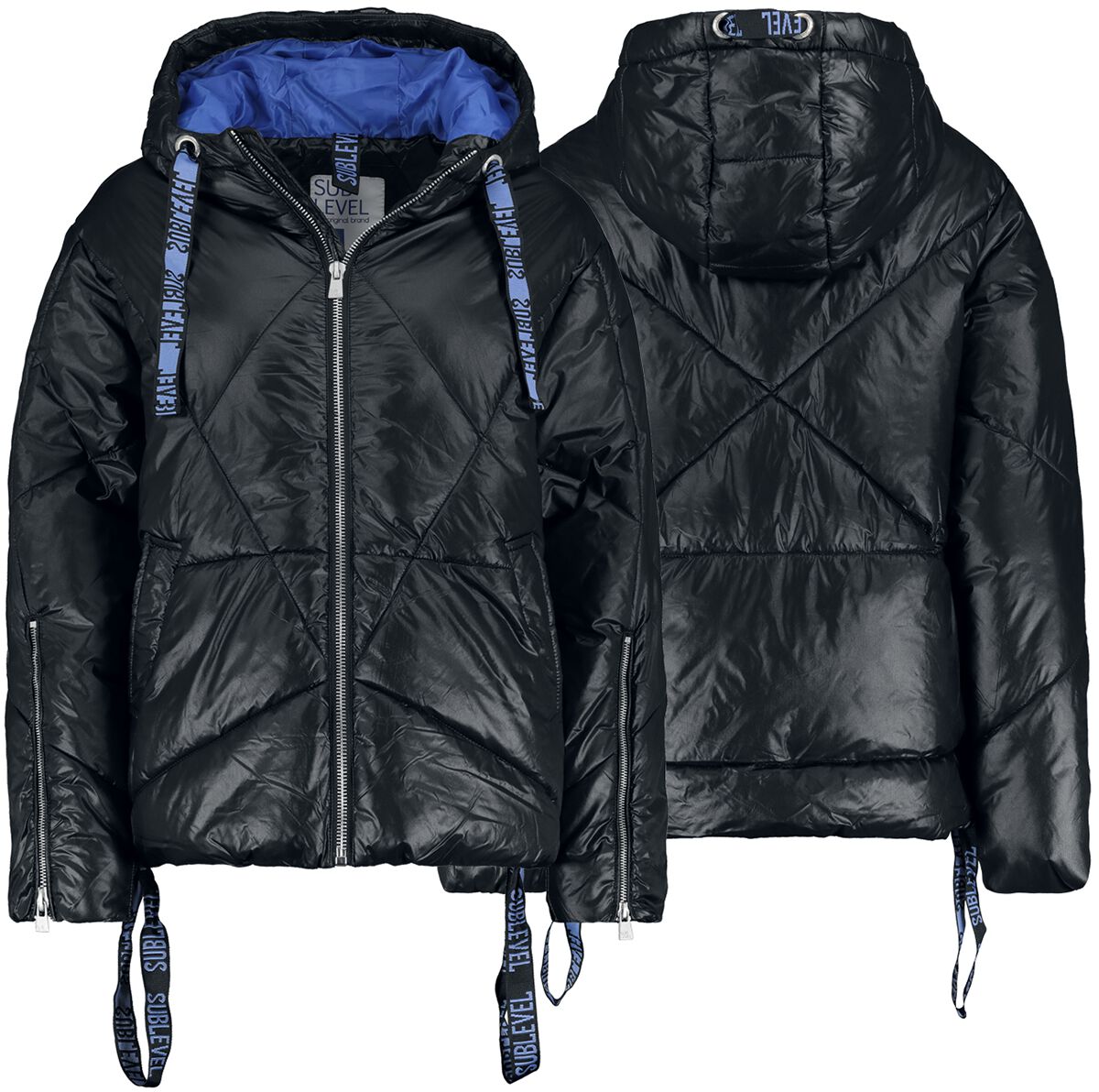 Sublevel Zipper Jacket Winter Jacket black
