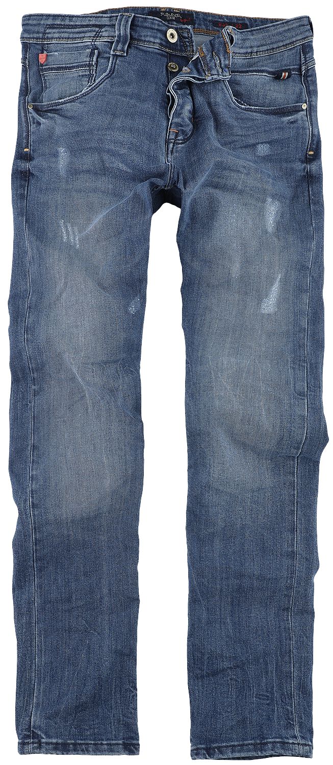 Image of Sublevel Denim Slim Ring Denim Jeans blue