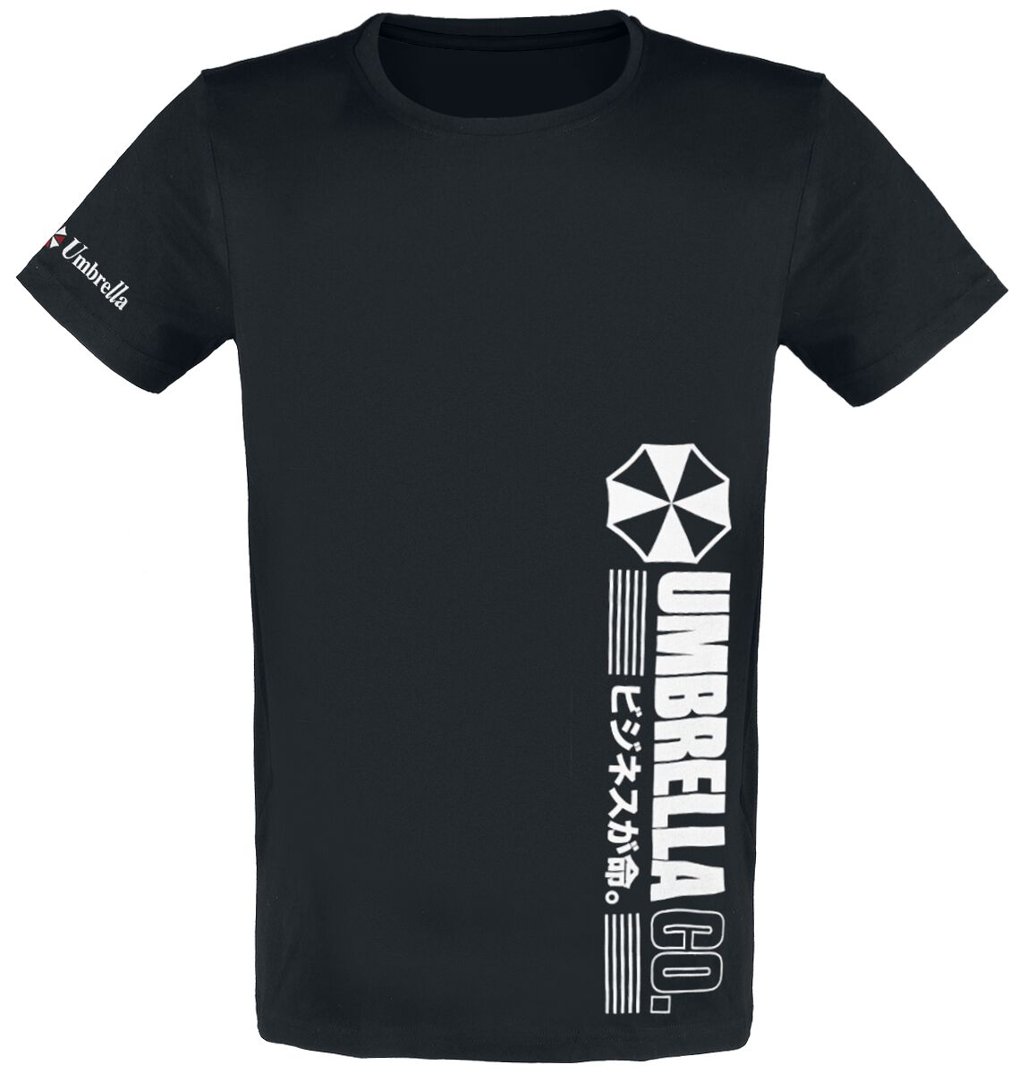 Resident Evil - Gaming T-Shirt - Umbrella Co. - S bis L - für Männer - Größe M - schwarz