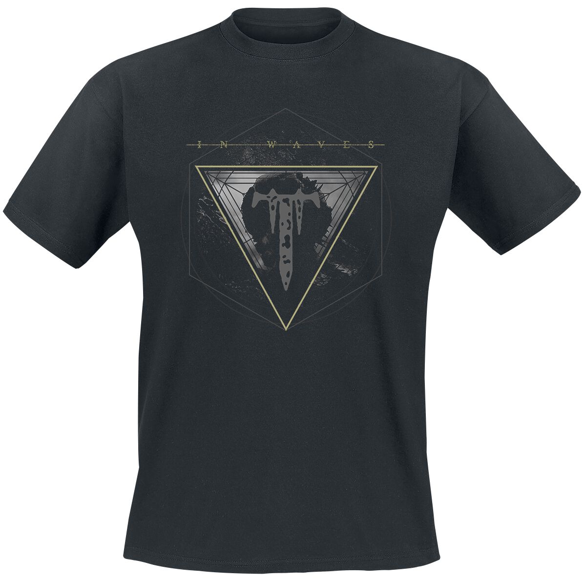 Trivium T-Shirt - In Waves Remix - L bis XXL - für Männer - Größe XXL - schwarz  - Lizenziertes Merchandise!
