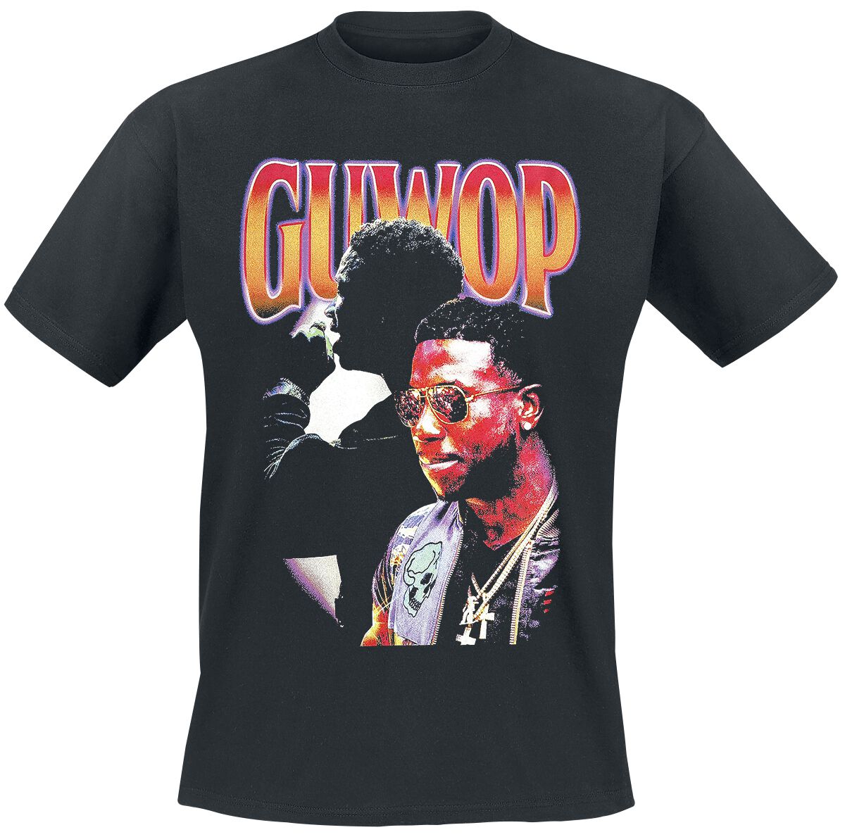 Image of Gucci Mane Gucci Collage T-Shirt schwarz