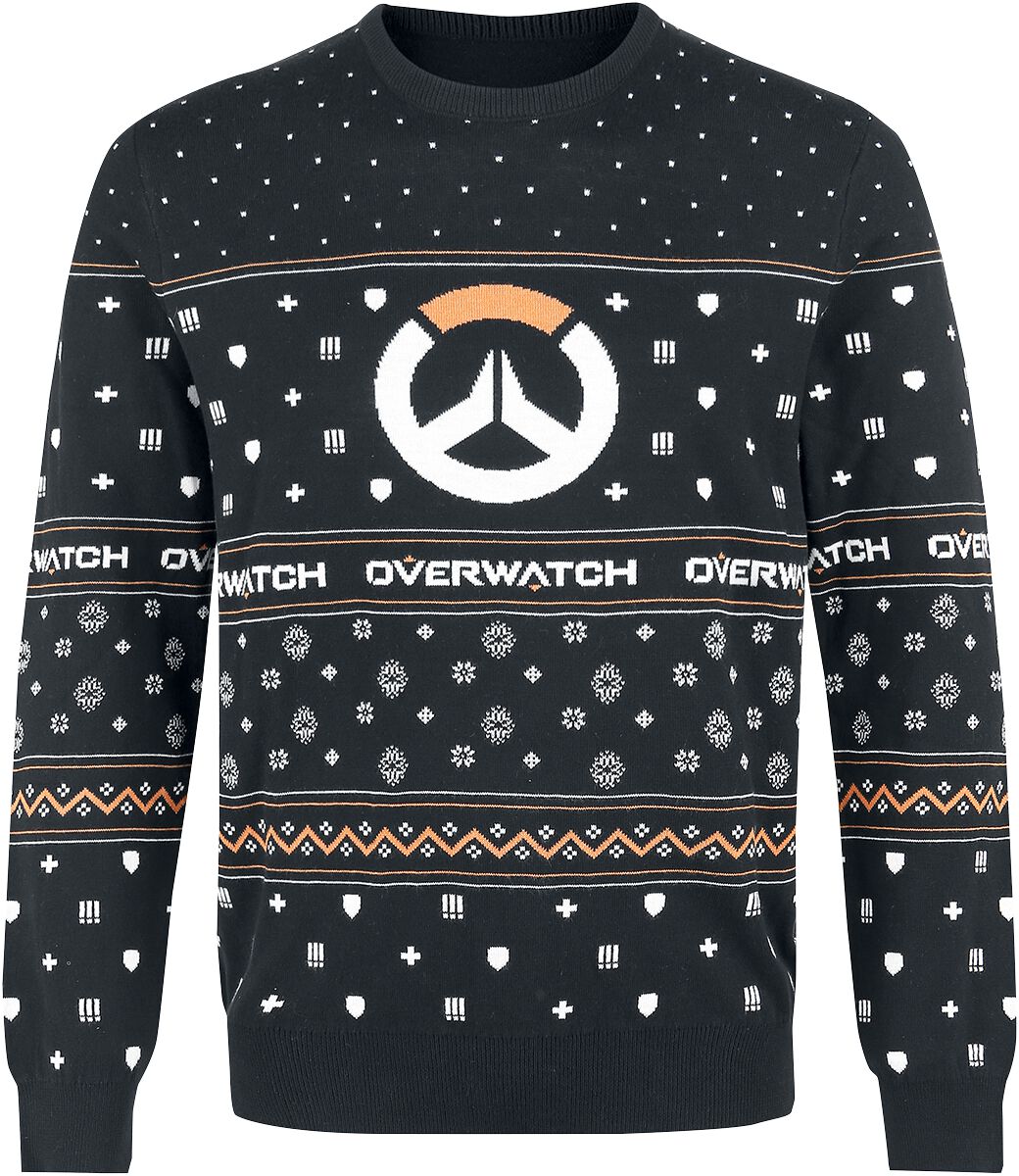 Overwatch Over The Holiday Weihnachtspullover schwarz – 50.01% Rabatt