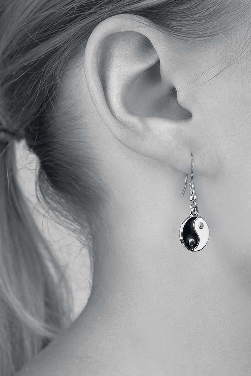 Peace  Ohrring silberfarben - 30.03% Rabatt